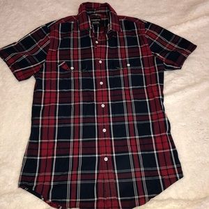Men’s Express Button Down Fitted Size Small